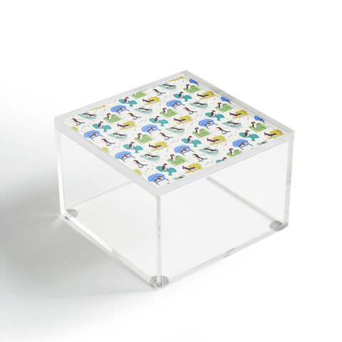 KrissyMast Midcentury Modern Chairs Acrylic Box