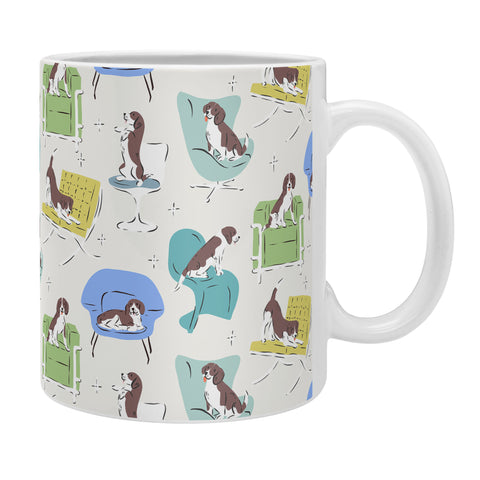 KrissyMast Midcentury Modern Chairs Coffee Mug