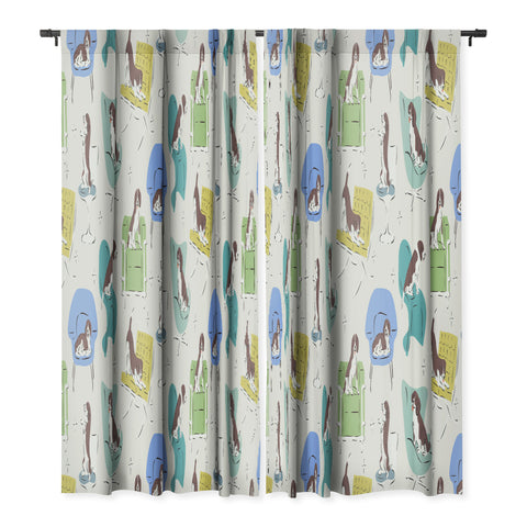 KrissyMast Midcentury Modern Chairs Blackout Non Repeat