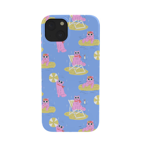 KrissyMast Pink Summer Cat Phone Case
