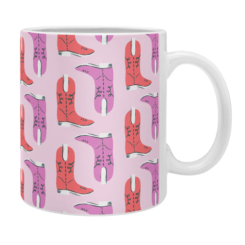 KrissyMast Western Cowboy Boots Coffee Mug