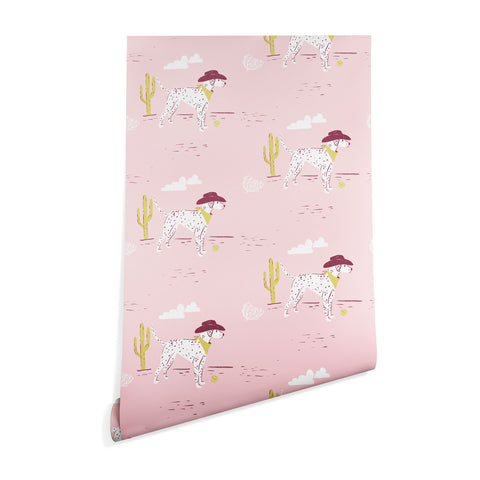 KrissyMast Wild West Dalmatian in Cowboy Wallpaper