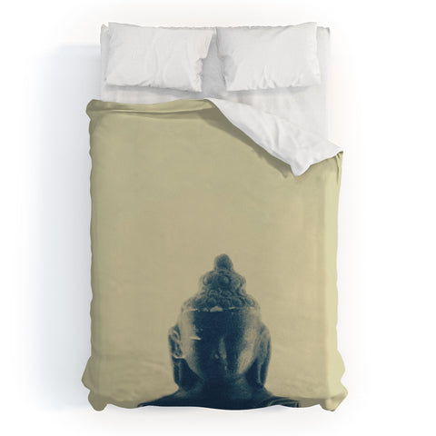 Krista Glavich Blue Buddha Duvet Cover