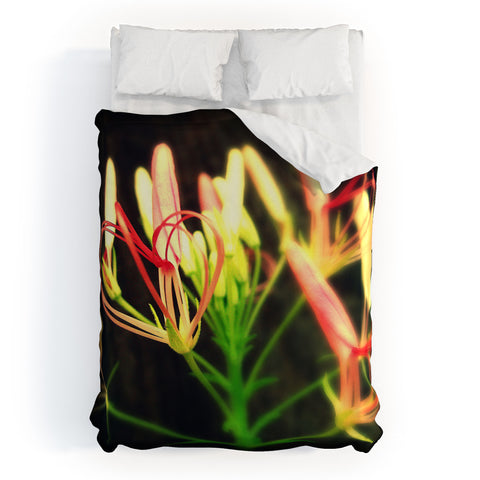 Krista Glavich Cleome Heart Duvet Cover