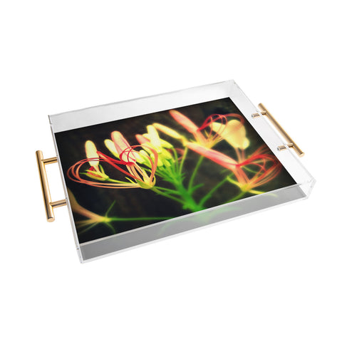Krista Glavich Cleome Heart Acrylic Tray