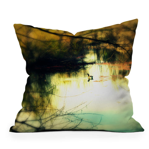 Krista Glavich Goose Outdoor Throw Pillow