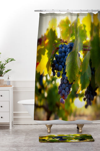 Krista Glavich Harvest 1 Shower Curtain And Mat