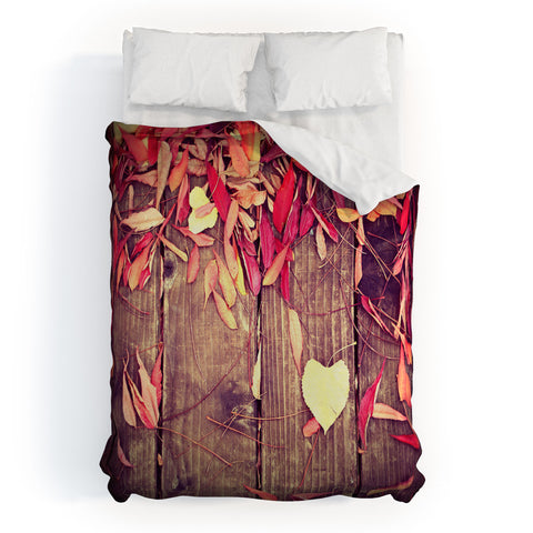 Krista Glavich Leaf Love Duvet Cover