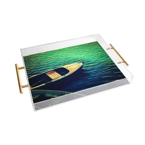 Krista Glavich Monterey Boats Acrylic Tray