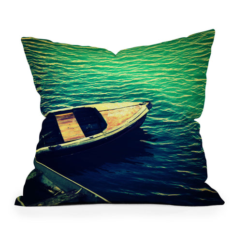 Krista Glavich Monterey Boats Outdoor Throw Pillow