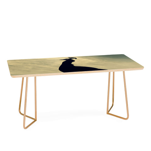 Krista Glavich Peacock Silhouette Coffee Table