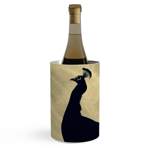 Krista Glavich Peacock Silhouette Wine Chiller