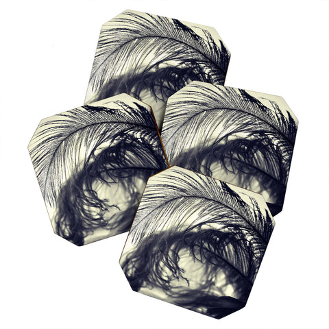 Krista Glavich Plumes Coaster Set