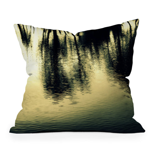 Krista Glavich Pond Reflections Outdoor Throw Pillow