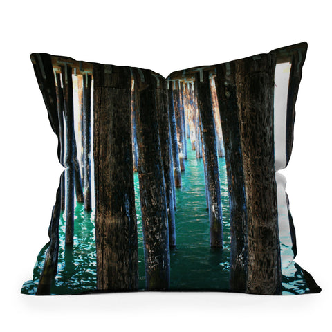 Krista Glavich Under The Pier Outdoor Throw Pillow