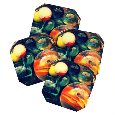 Krista Glavich Vintage Marbles Coaster Set
