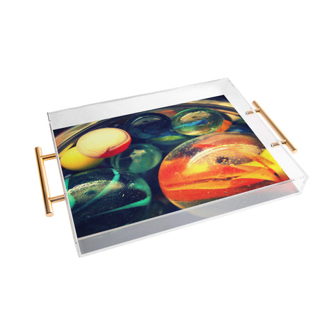 Krista Glavich Vintage Marbles Acrylic Tray