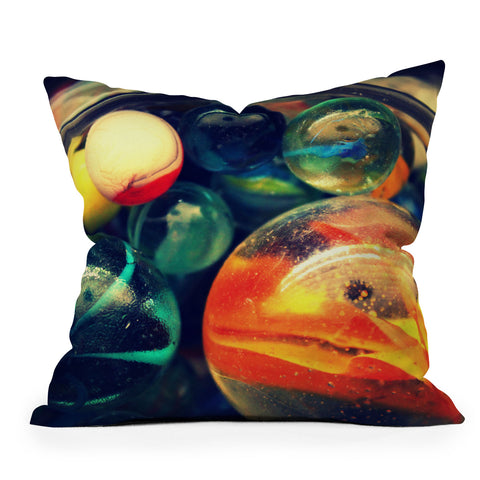 Krista Glavich Vintage Marbles Outdoor Throw Pillow