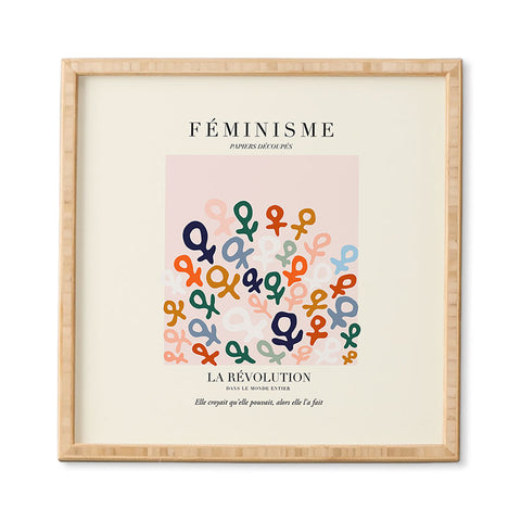 La Feministe LART DU FMINISME Feminist Art Framed Wall Art