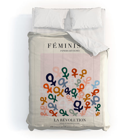 La Feministe LART DU FMINISME Feminist Art Comforter