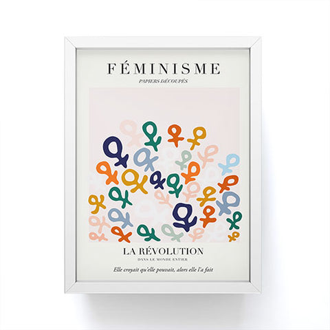 La Feministe LART DU FMINISME Feminist Art Framed Mini Art Print