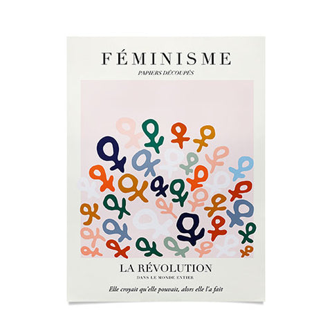 La Feministe LART DU FMINISME Feminist Art Poster