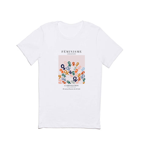 La Feministe LART DU FMINISME Feminist Art Classic T-shirt