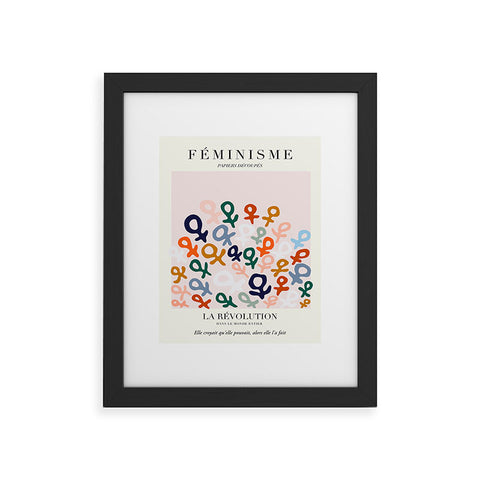 La Feministe LART DU FMINISME Feminist Art Framed Art Print