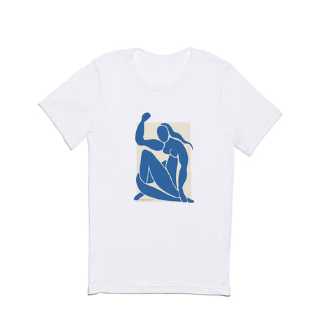 La Feministe NUDE FMINISTE Feminist Art Classic T-shirt