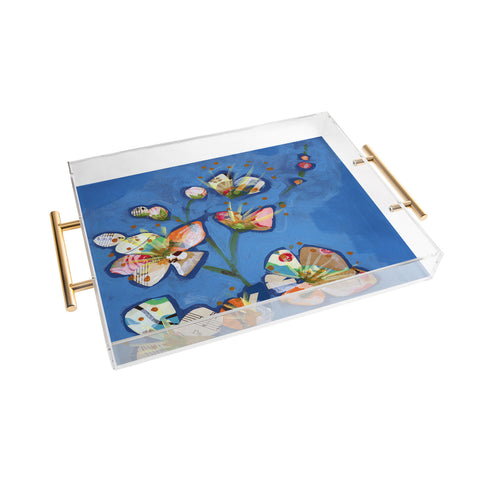 Land Of Lulu Apple Blossoms 1 Acrylic Tray