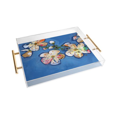 Land Of Lulu Apple Blossoms 2 Acrylic Tray