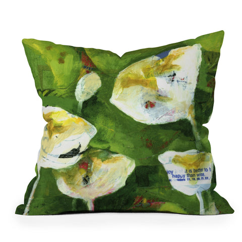 Land Of Lulu Hidden Fortunes Outdoor Throw Pillow