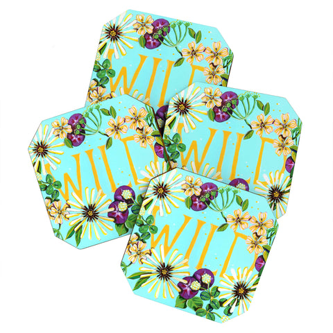 Land Of Lulu Wildflower Coaster Set