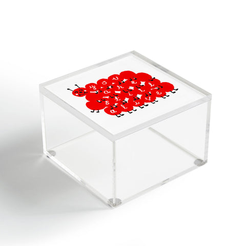 Landon Sheely Still Alive Caterpillar Acrylic Box