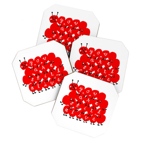 Landon Sheely Still Alive Caterpillar Coaster Set