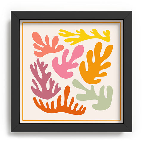 Lane and Lucia Candy Coral Recessed Framing Square