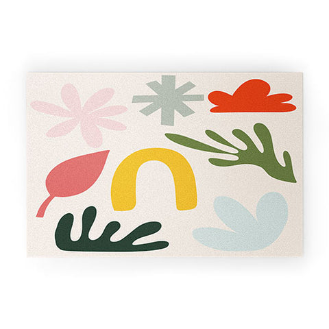 Lane and Lucia Collection of Happy Things Welcome Mat