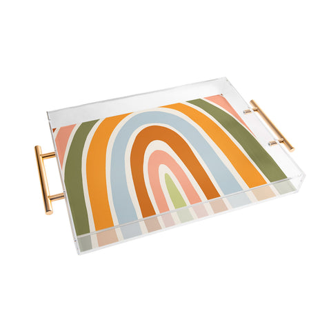 Lane and Lucia Late Summer Rainbow Acrylic Tray