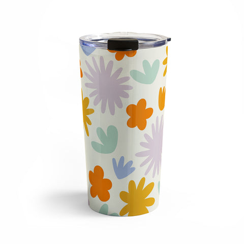 Lane and Lucia Mod Spring Flowers Travel Mug