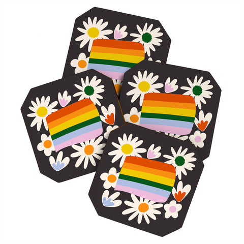 Lane and Lucia Pride Coaster Set