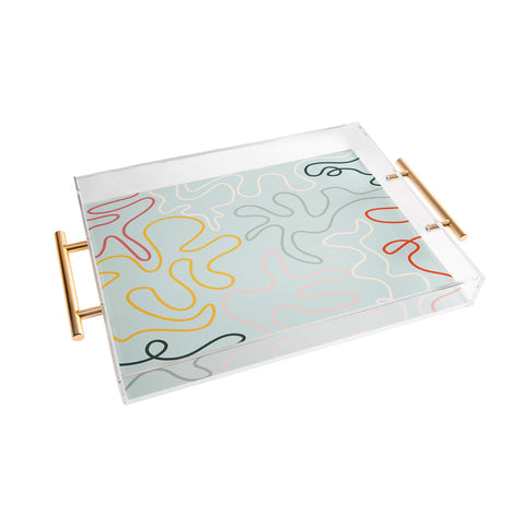 Lane and Lucia Rainbow Pathway Acrylic Tray