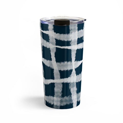Lane and Lucia Tie Dye no 1 in Indigo Travel Mug