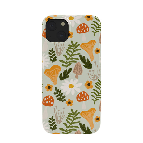Lane and Lucia Woodland Mushroom Pattern Phone Case