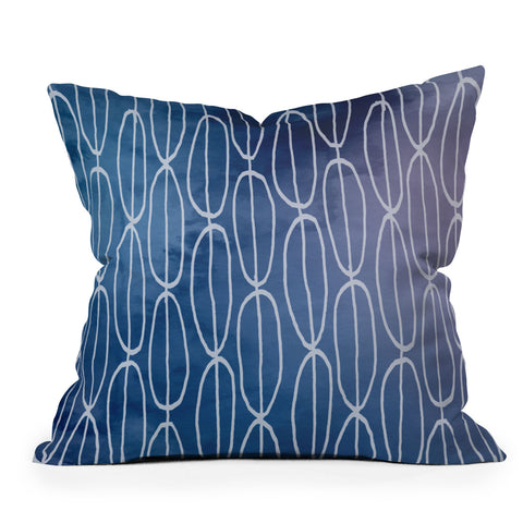Lara Kulpa Abstract Sounds Outdoor Throw Pillow