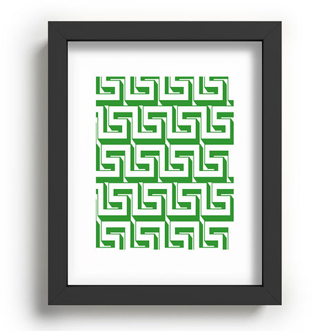 Lara Kulpa Greeky Emerald Recessed Framing Rectangle