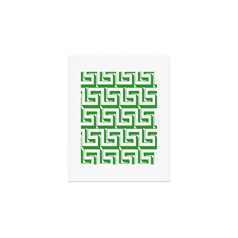 Lara Kulpa Greeky Emerald Art Print