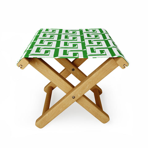 Lara Kulpa Greeky Emerald Folding Stool