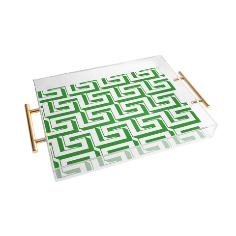 Lara Kulpa Greeky Emerald Acrylic Tray