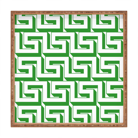 Lara Kulpa Greeky Emerald Square Tray