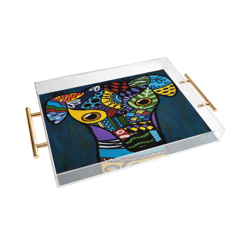 Lara Kulpa Greyhound Acrylic Tray